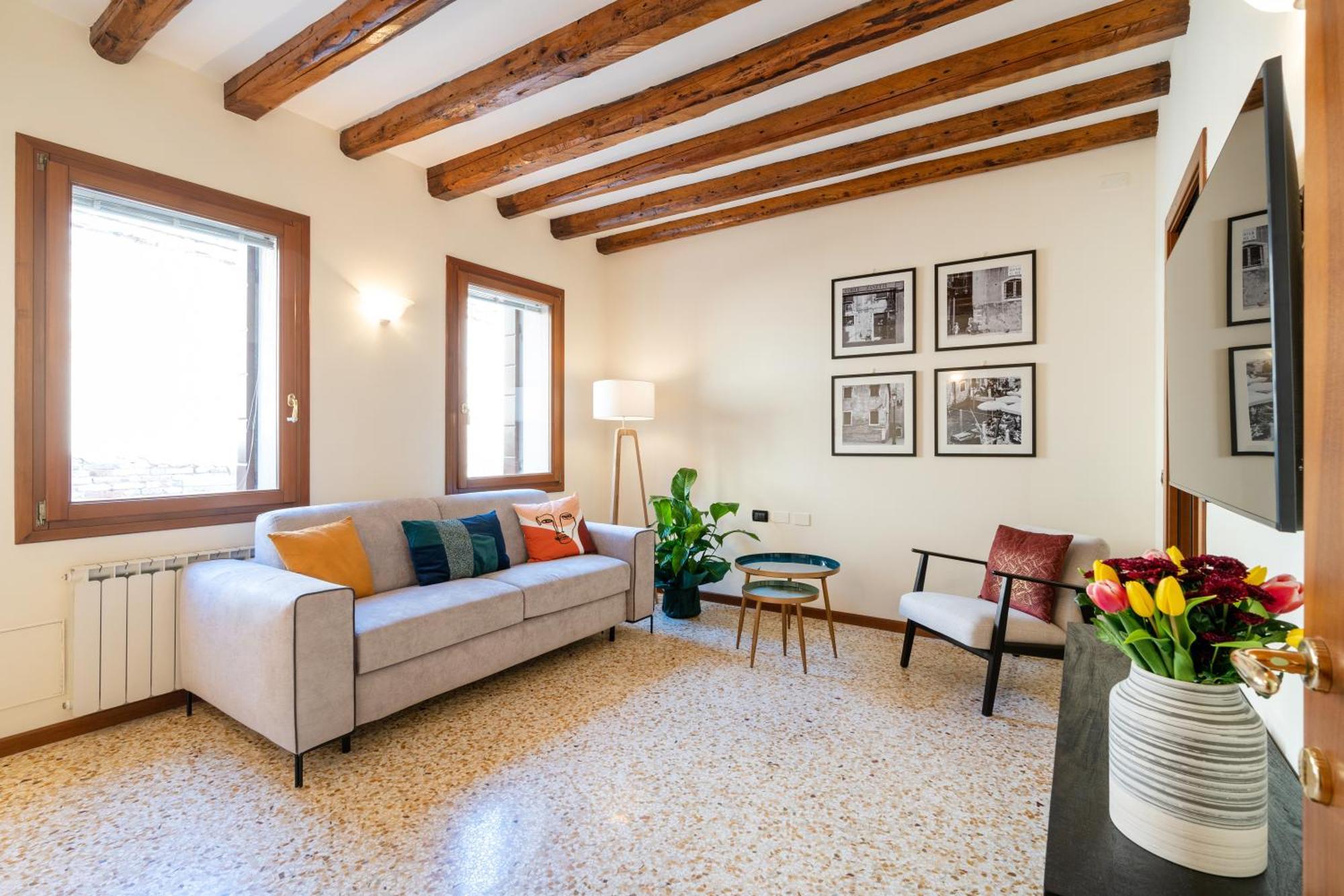 Elegante E Luminoso, Spazio Esterno Privato Wenecja Zewnętrze zdjęcie