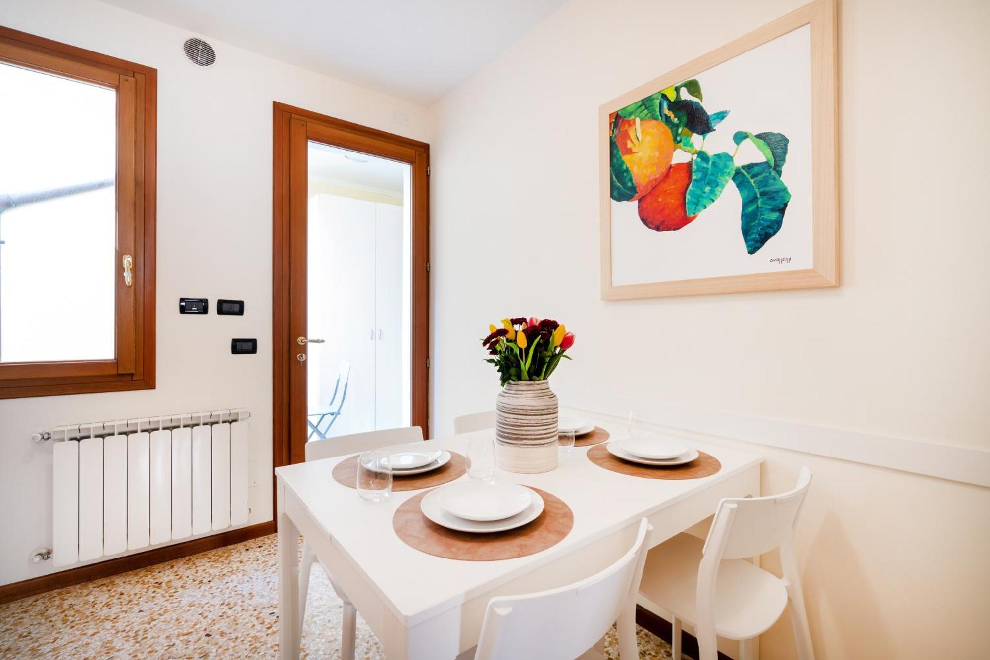 Elegante E Luminoso, Spazio Esterno Privato Wenecja Zewnętrze zdjęcie